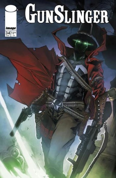 New Cover with my colors- art by Von Randall #spawn #gunslingerspawn #Gunslinger #ImageComics #ToddMcFarlane