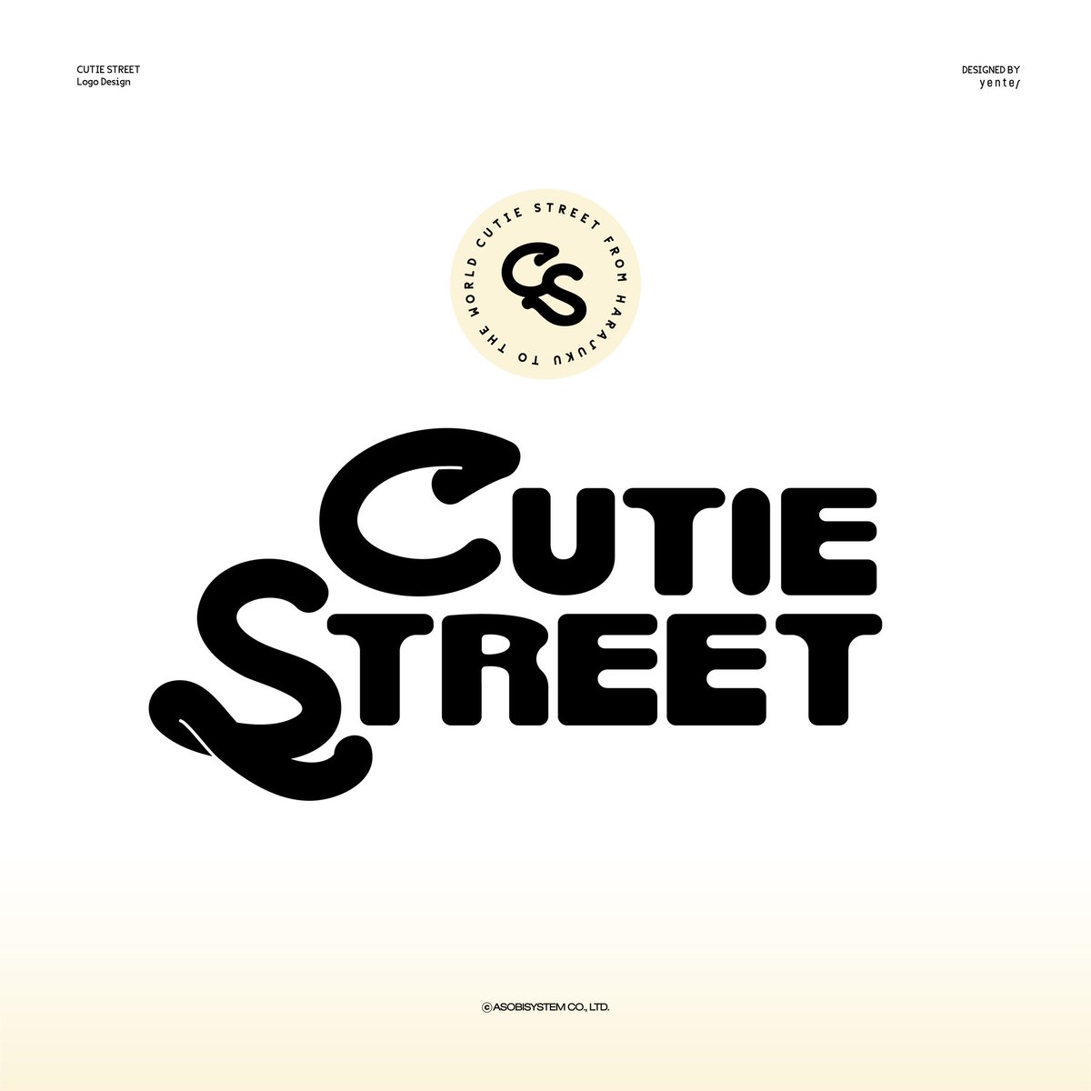 CUTIE_STREET_'s tweet photo. 《グループ ロゴ》

アソビシステム
KAWAII LAB. 新グループ

『CUTIE STREET』

Art Director : 高山優子
Designer : 中村トウコ
Producer：木村ミサ

#きゅーすと https://t.co/n8ZJhEUjdL