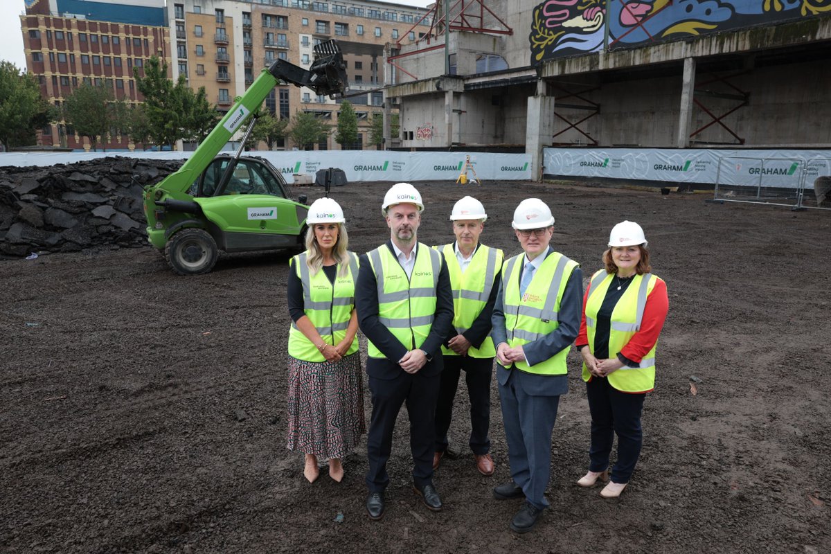 🏗️ We're excited to announce that work will soon start on Kainos' new global HQ and Queens University's new student accommodation in Belfast. 
okt.to/UdKDM3 #Belfast #SustainableLiving #EconomicGrowth