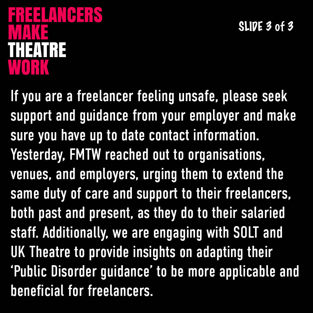FreelancersMake's tweet photo. Our statement regarding the ongoing racist violence occurring across the country.

Read the full statement here: https://t.co/r1IwYgQFW5 https://t.co/Bj0i2tOONC