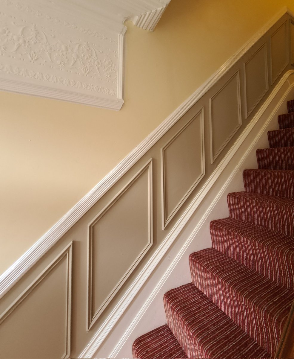 Bespoke wall #panels #panelling #Bury #Whitefield #Ramsbottom #Radcliffe #Bolton punchpropertyrepair.co.uk