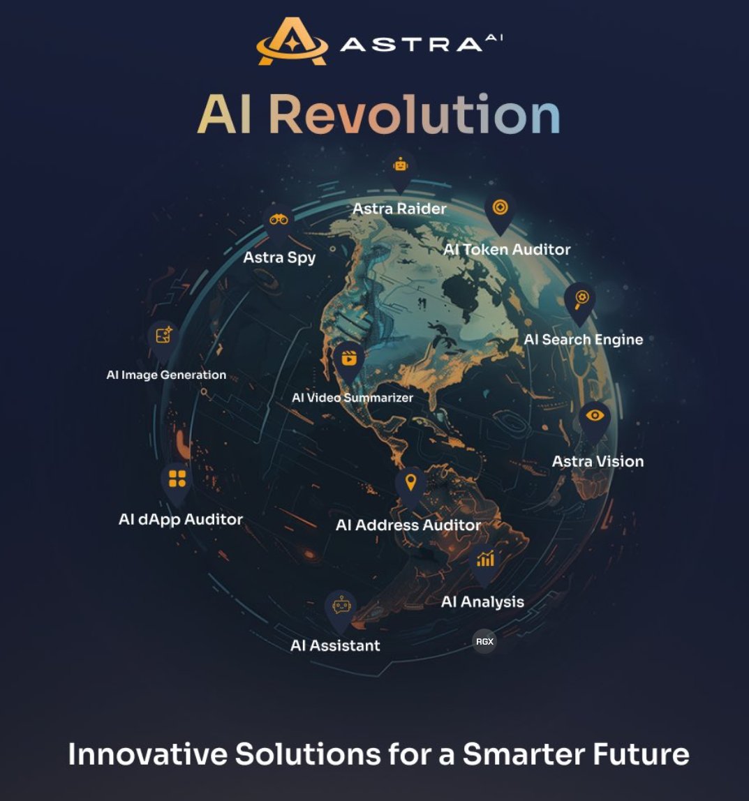 SebastianWols17's tweet photo. The Multiple Solutions
@AstraAIofficial 

So what draw me into the $ASTRA Ecosystem is the vast products already live and working like:
- AI Token Auditor
- AI Image Generation
- Analysis
- Assistant
- Raider
- Spy
- Video summarizer

And if that wasn`t enough, they announced multiple CEX listings and on T2 and also they will strive for T1s in the future, but it`s all a process! 

They are on the right path to glory! 

With the team and supporters also expanding, you know that this is the place to be, I mean it`s not an advice is just me telling you my story, but check the amount of people supporting it! 

Yeah over 252 people and with advisors from Tether and Blackrock this one is set for something! 

My bag will only grow, looking forward to the things they are about to release!

Let`s go!