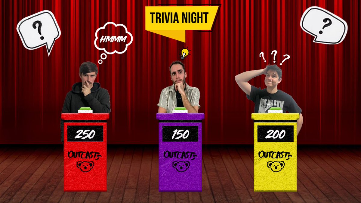 Our new video is live on YouTube RIGHT NOW!!

Go check it out, link in the comments! 

#TheOutcasts #Trivia #Gameshow