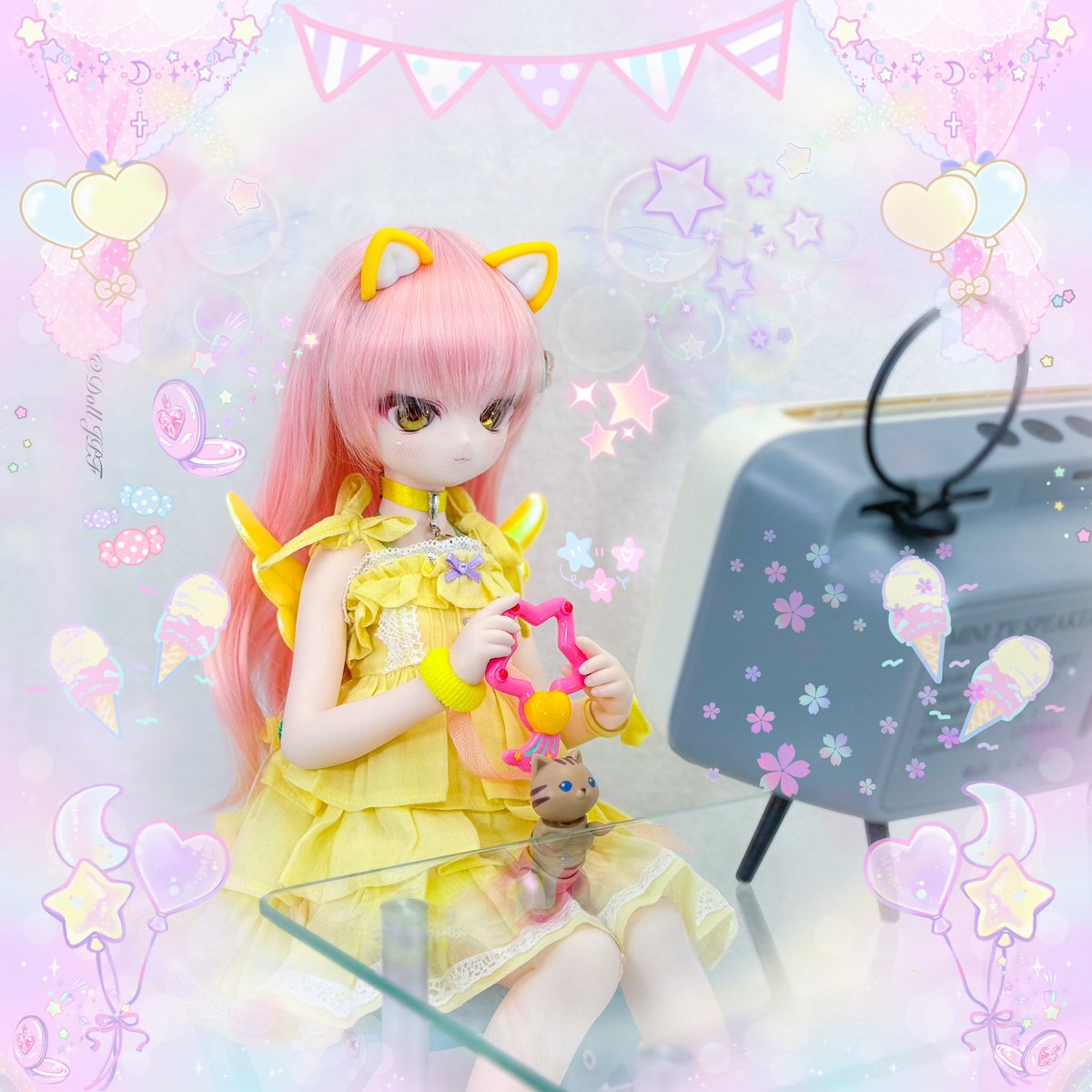 AndroidPDF's tweet photo. 妃那ちゃん: 魔法天使🦄のアニメにゃ💕 (Ф∀Ф)ฅ

#アニメ鑑賞 #ナナイロテントウ #nanairotentou #decorationbox #aquanium #iconium #fashiontaildoll #fashiontail #atelieromega #ひまたねっ娘 #mdd妃那 #mddはいいぞ #catgirl #dolljpf https://t.co/tvP8FTlznJ