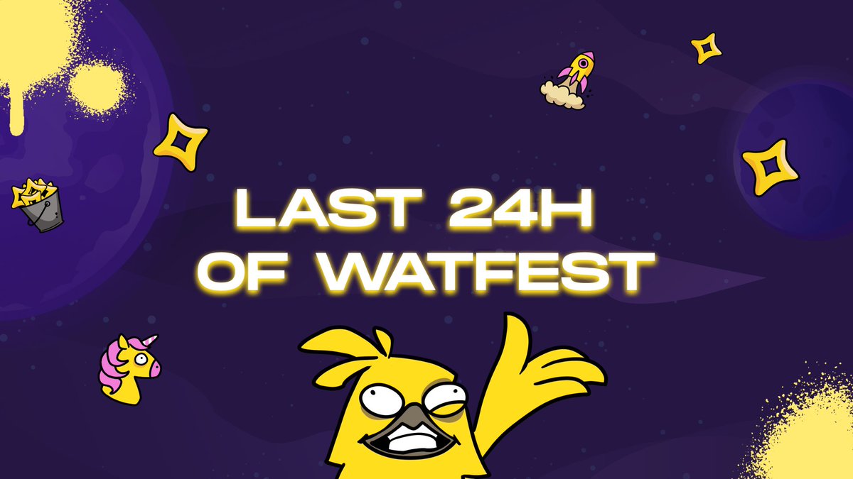 24 hours remain. 👀

Get your WatPoints! ✨

arc8.com/download