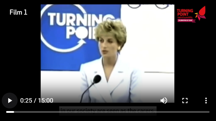 ✨ We're excited to share one of the two films we showcased during our exhibition. This particular film features Princess Diana discussing addiction and women's mental health on behalf of Turning Point 🎥🌟

👉 Check it out here: turning-point.co.uk/tp60/exhibition

#TurningPoint60