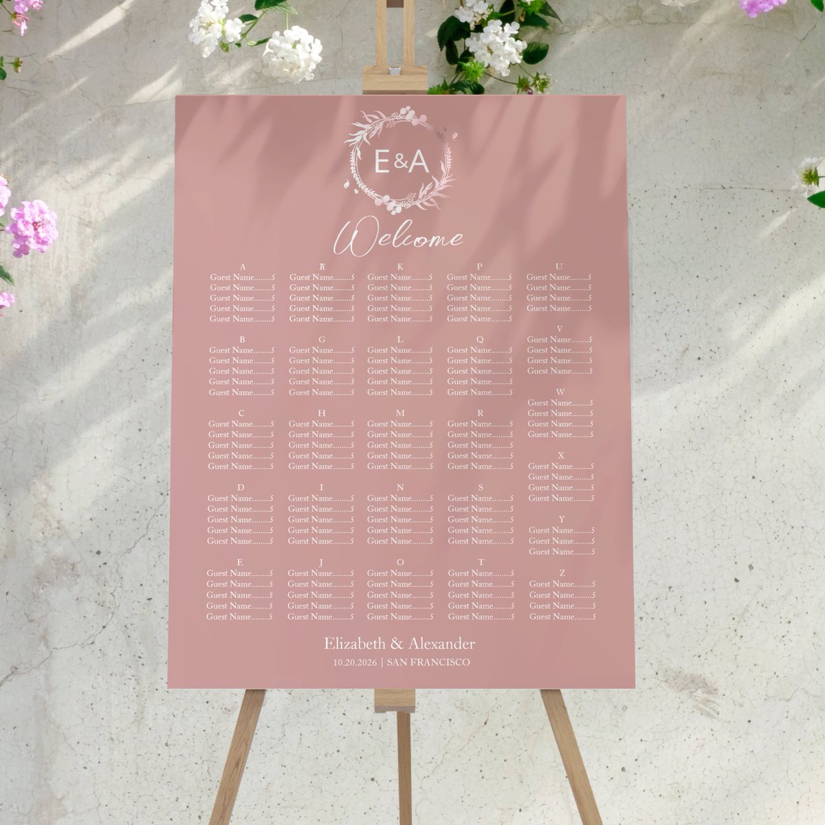 CacioniD's tweet image. ✨ Elevate your event with a stunning Monogram Alphabetical Seating Chart Sign Board! Perfect for guiding your guests while adding a personal touch. 💍🪑 #SeatingStyle
zazzle.com/z/aykxuo7d?rf=…