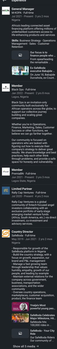 YORUBABOYNATION's tweet photo. @Babajiide Hi Babajide, according to your linkedin your professional expertise is always divided into multiple places at the exact same time. Are you also an artisan or is it only a problem when your subordinates do it? https://t.co/Q86Qf2wlU0