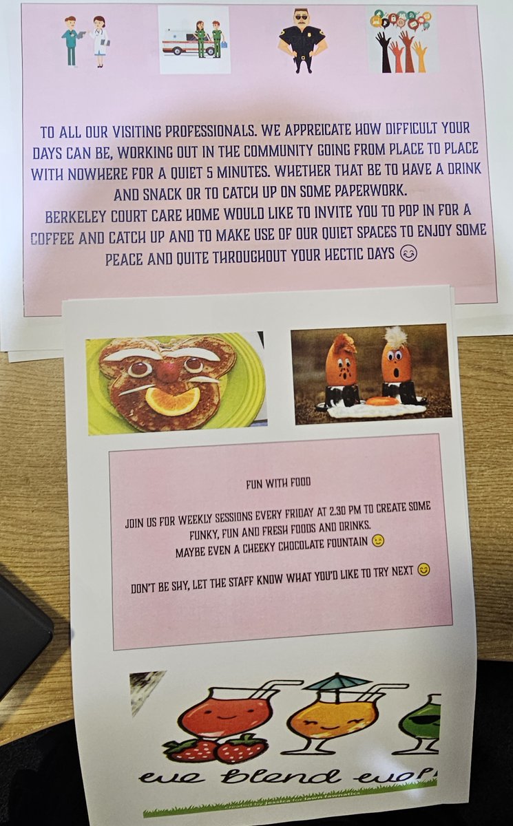 Some new things we are staring. Well kind of, so many of the lovely DN's that visits the residents already have made use of our quiet spaces. We just wanted to extend that offer to all working professionals visiting us #CommunityBuilding #communityheroes <a href="/HarehillsLove/">Harehills ❤️ Love</a>