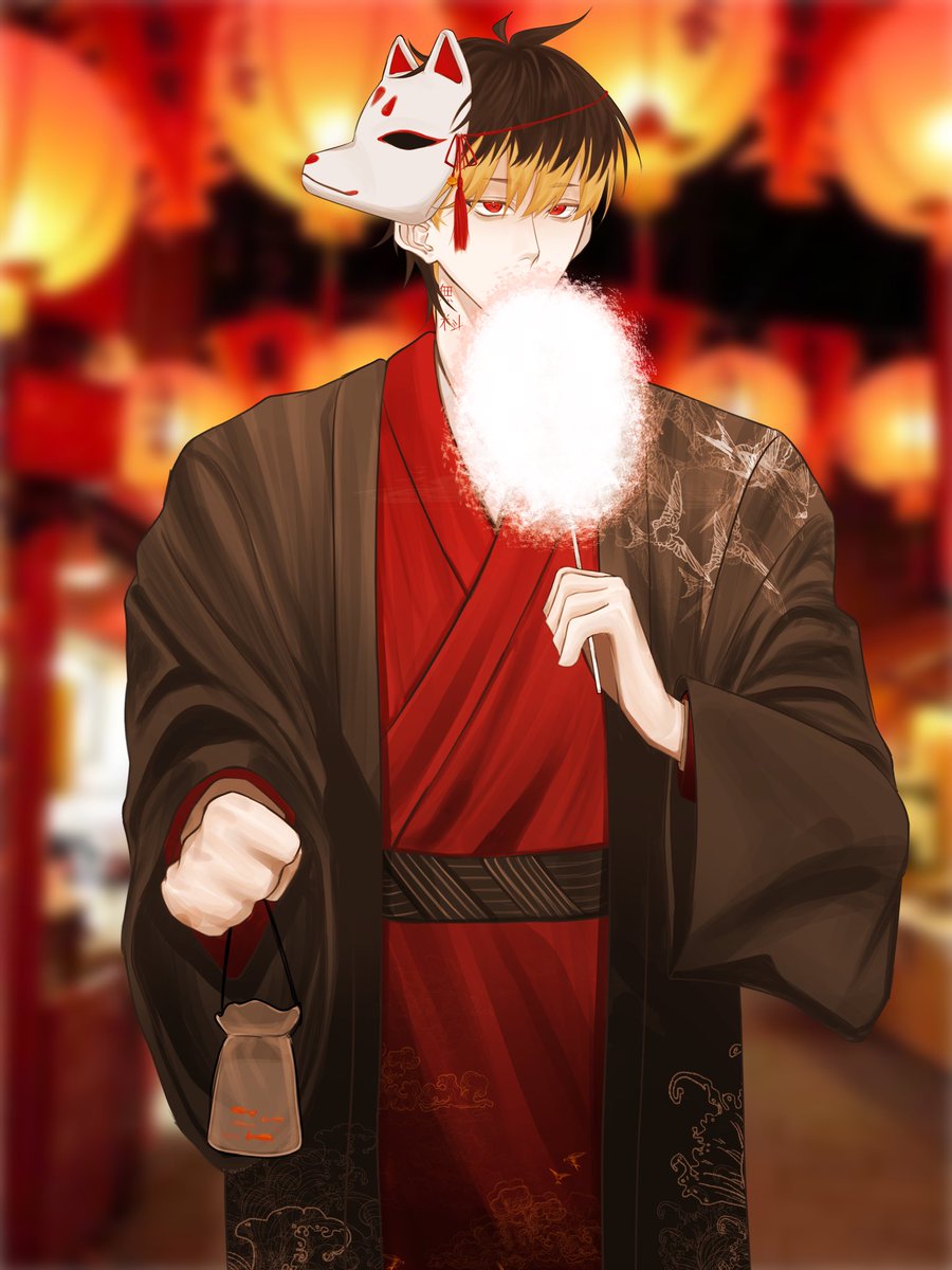 OMTK_Haise's tweet photo. ( รุ่นพี่ปีสามคนนี้

❌ เดินเที่ยวเล่นกับเพื่อน
✅ มัวแต่สนใจซุ้มกิจกรรมจนหลง )

 #OMTKเทศกาลฤดูร้อน https://t.co/TWzXyOsCgT