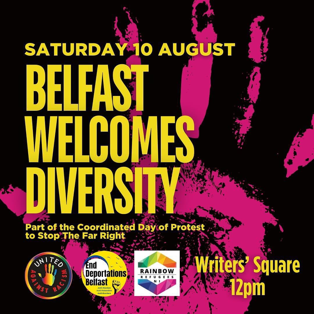 Come along and support this rally for peace 🙌🏼! 
#UnitedAgainstRacism
#respectforeachother
