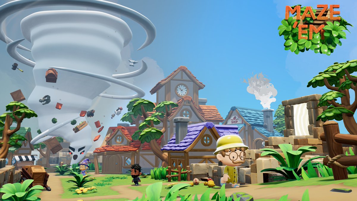 SlappyInc's tweet image. Hey everyone,

We&apos;ll be presenting our latest demo of Maze&apos;Em during #Devcom and will also be present at #Gamescom2024 
For anyone interested, send us a DM for more information and we can meet up!