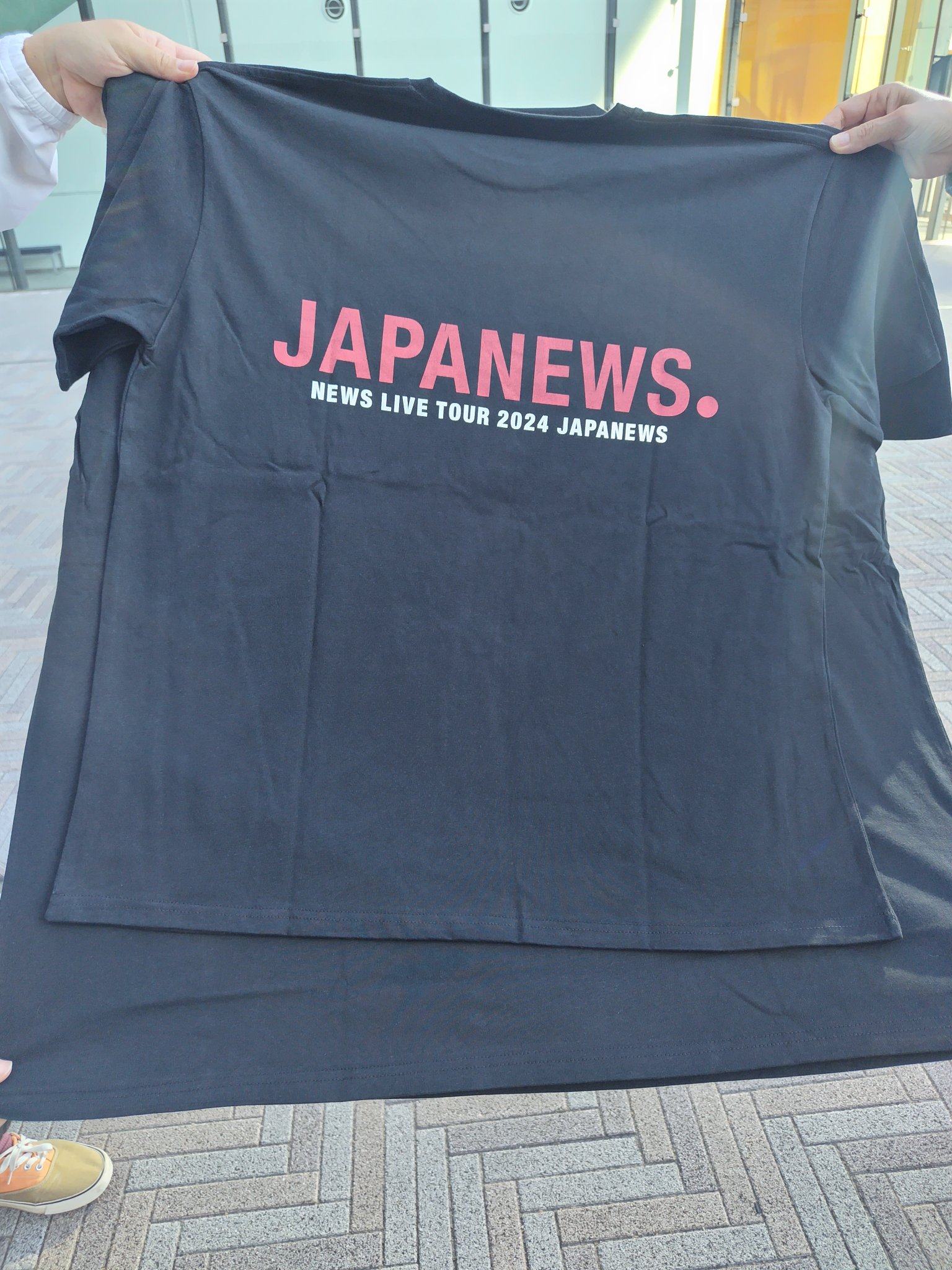 JAPANEWS 2024年ライブツアーTシャツ まっすーサイズ （2024年侍