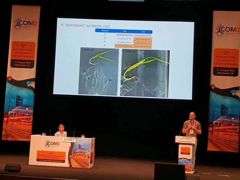 Prof Paul Thomas FRSA (@summertruffle) on Twitter photo Superb opening session yestrday of #ICOM12 day 2, mycorrhizal association and signalling by Giles Oldroyd. Two days left of this brilliantly organised conference... great to see the SPUN team also Superb opening session yestrday of #ICOM12 day 2, mycorrhizal association and signalling by Giles Oldroyd. Two days left of this brilliantly organised conference... great to see the SPUN team also