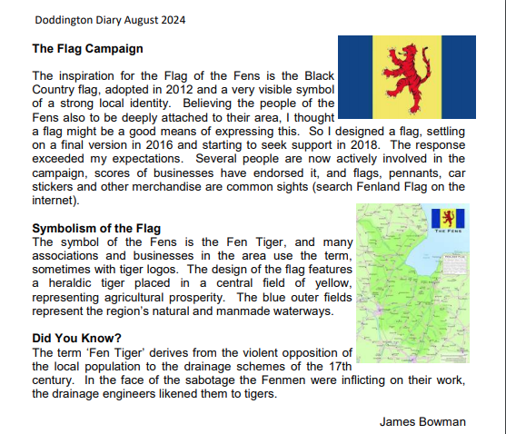 Flag of the Fens tweet media
