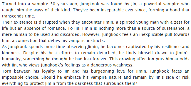 I'm rewriting a story I wrote about 20 years ago. This time, it's gonna be dark and twisted - because, well, life. 

#WIPwednesday #JiminxJungKook #jikook #jikookau