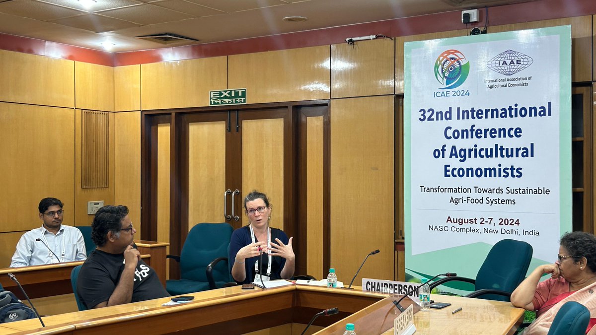 IWMI (@iwmi_) on Twitter photo At <a href="/icae2024/">icae2024</a>, IWMI researchers presented on:
๐Solar Pumps as Instruments of Groundwater Governance: Exploring policy proposals
๐พA Place in the Sun: Highlighting farmers' benefits from solar irrigation in Bangladesh
๐ฑHow smallholders in S. Asia adapt to climatic shocks. At <a href="/icae2024/">icae2024</a>, IWMI researchers presented on:
๐Solar Pumps as Instruments of Groundwater Governance: Exploring policy proposals
๐พA Place in the Sun: Highlighting farmers' benefits from solar irrigation in Bangladesh
๐ฑHow smallholders in S. Asia adapt to climatic shocks.