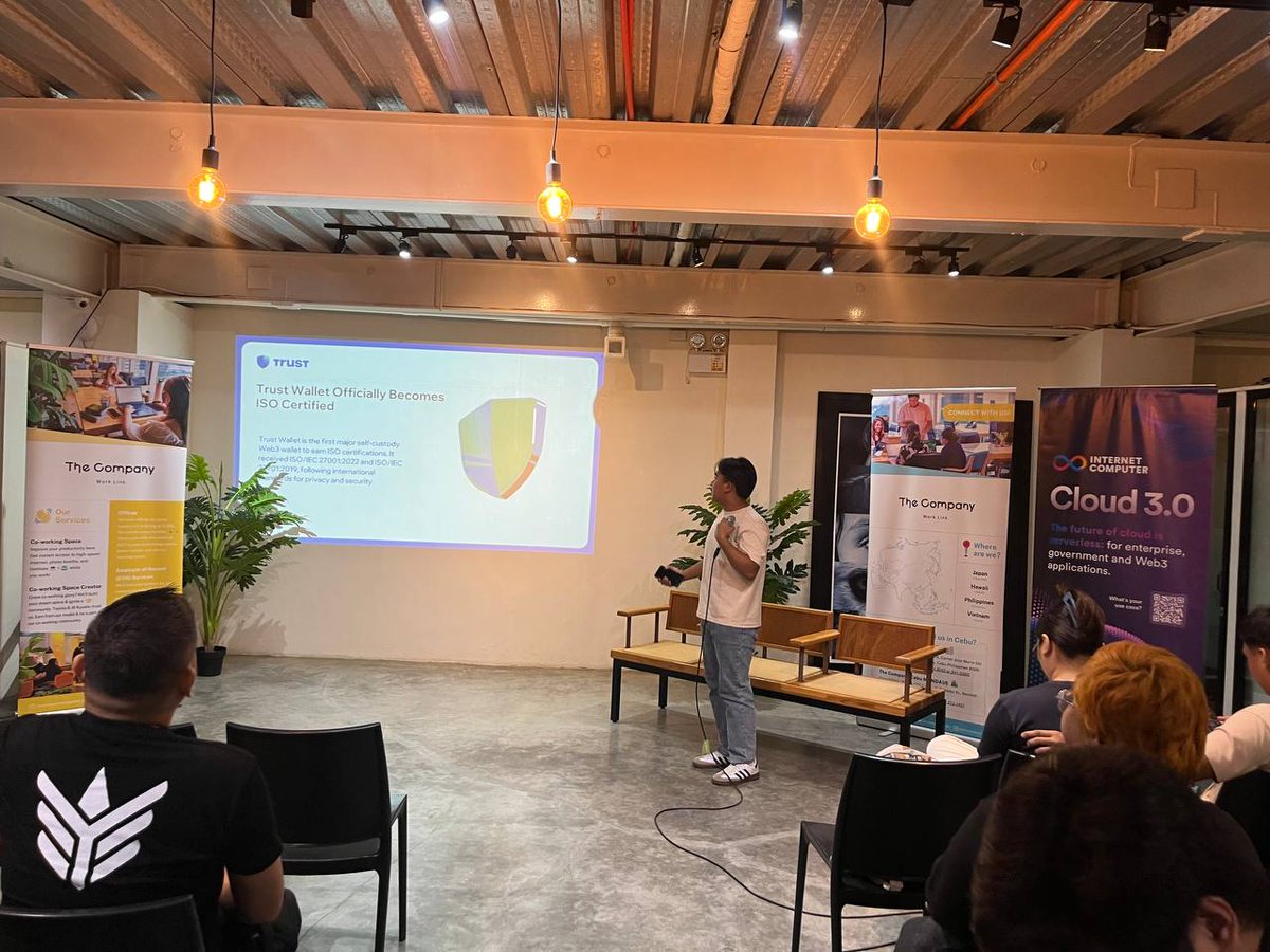 TrustWallet_Fil's tweet photo. We're thrilled to be part of the biggest #Web3 community in #Cebu! ๐
A huge thank you to #CONN3CT Cebu for featuring @TrustWallet in your amazing event last August 2nd! ๐
Check out these highlights from the event: ๐ธ
#Web3Cebu #TrustWallet #CONN3CTCebu https://t.co/PFegyj3Ddu