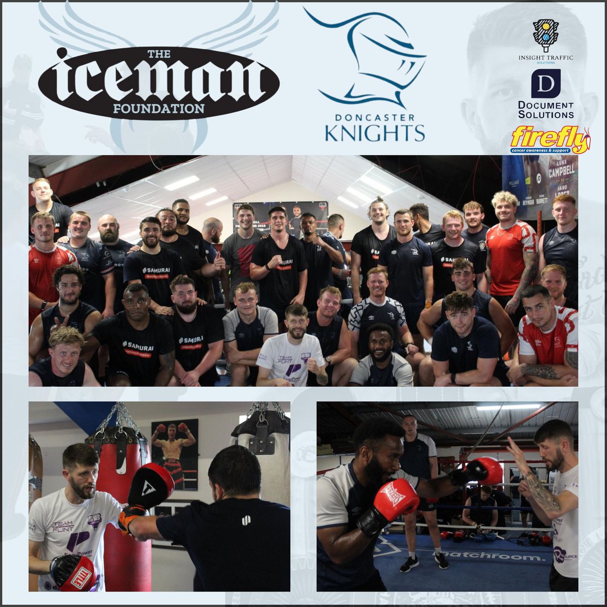 IcemanCIC's tweet photo. Some photos from our fitness class with @DoncasterKnight last weekπ
Fantastic to work with sports clubs in the local areaπ well done all π
#iceman #icemanfoundation #cic #boxingΒ #adultyouthclub #jasoncunningham #dbfitness #denaby #doncaster #yorkshire #mentalhealthmatters https://t.co/3C4HEm0tME