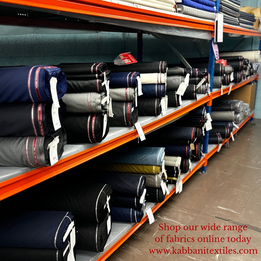 Make a statement with our exquisite fabrics! Whether you prefer Super 150s all-wool or wool and mohair blends, we have the perfect options for you 🌟🧵 kabbanitextiles.com

#LuxuryFabrics #wool #TailoringPerfection #mohair #luxury #textiles #thobes #suiting #fabrics