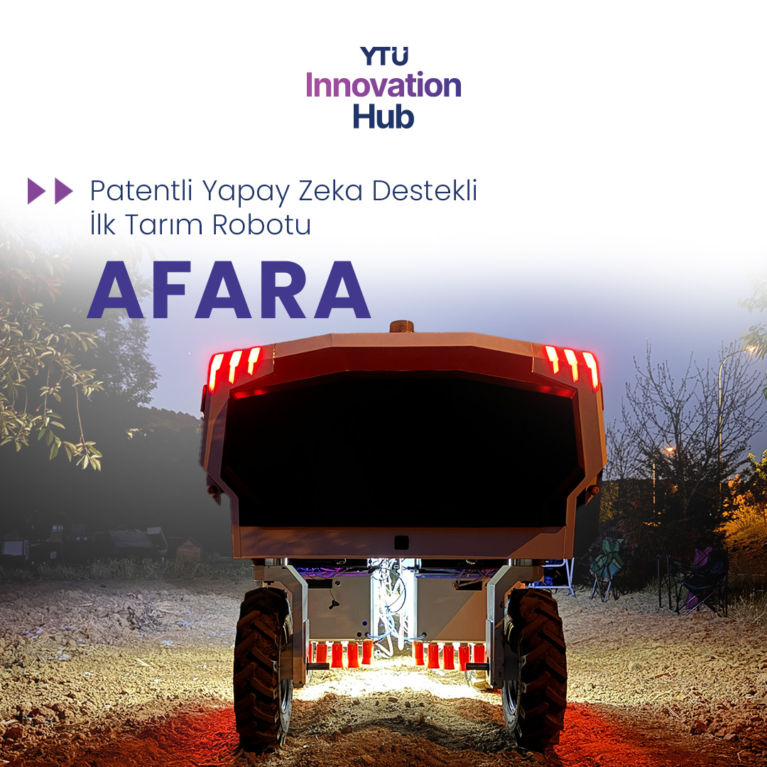 YtuInnovation's tweet photo. Her yıl pamuk hasadı sonrası dünya genelinde 3,5 milyon ton pamuk yere dökülüyor ve tarlada kalıyor. Bu önemli kaybı önlemek ve tarımda sürdürülebilirliğe destek olmak için YTU Innovation Hub’da geliştirilen ileri teknoloji tarım robotu AFARA ile tanışın! https://t.co/8HziYAWosy