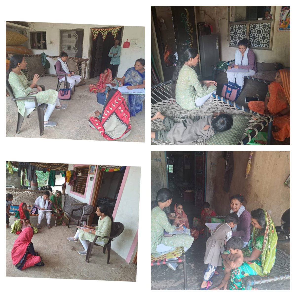 Very high risk Anc visit by Medical officer phc Bhensavada