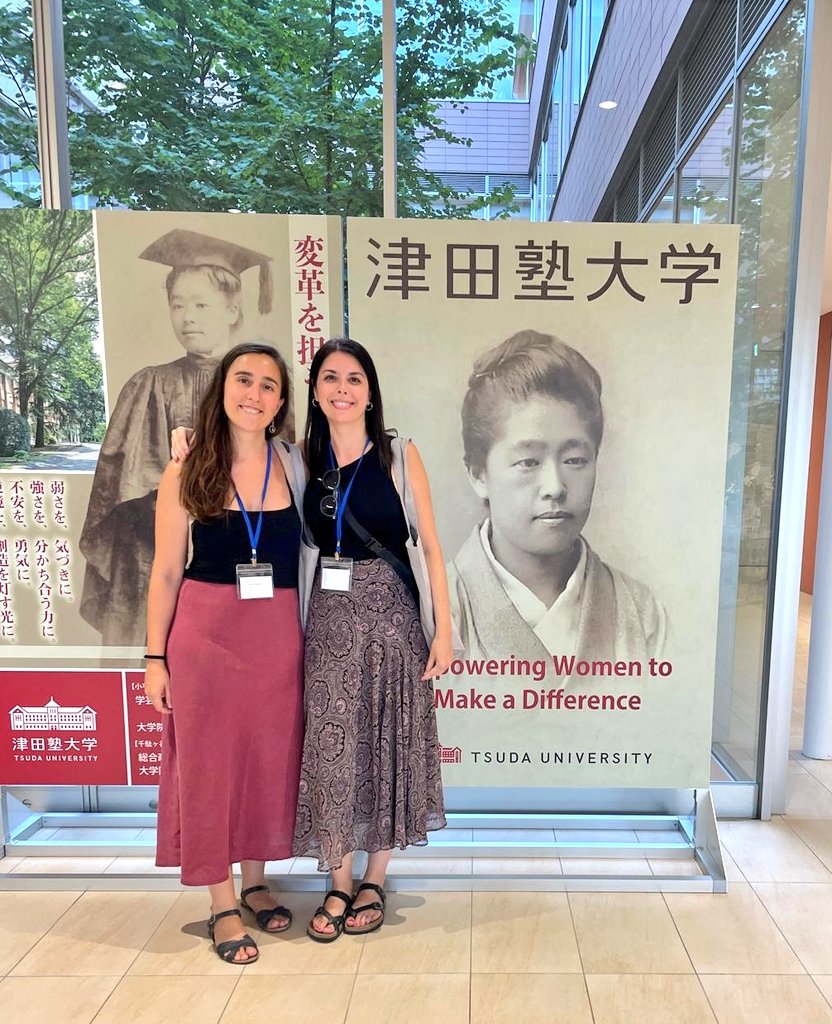 Albafergallego's tweet photo. Finally at the @IFRWH_FIRHF conference in Tokyo with @monigf122
Over the next few days we will learn about recent developments on Women's History and share our research as well https://t.co/a9I3yyrG6H