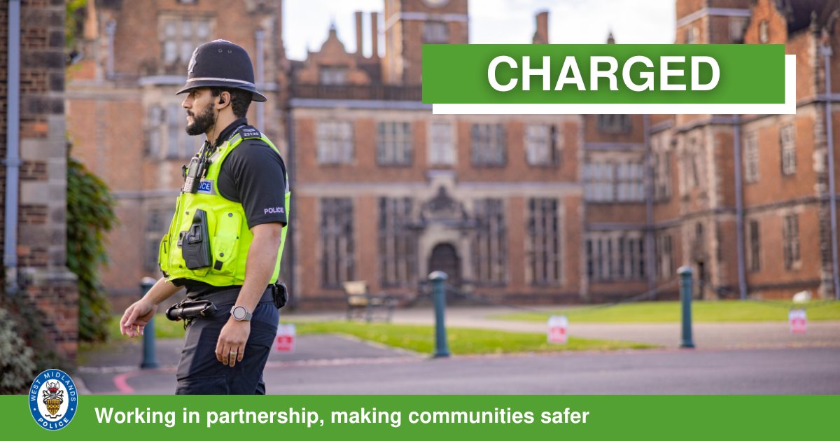 #CHARGED | We've charged a man with possessing an offensive weapon during a gathering in Bordesley Green.

We detained a 46-year-old man on suspicion of having a weapon on Monday evening.   

Shehraz Sarwar from #Birmingham has now been charged with the offence.