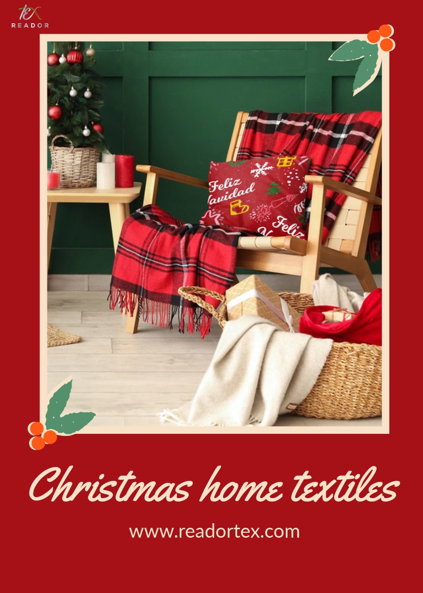 Readortex's tweet image. 🎈 New arrivals of Christmas home textiles!!!🎄We produce a wide variety of items: chair cover, blanket, curtain, tablecloth. 
B2B online store:  shop.readortex.com 

#ChristmasHomeDecor #HolidayTextiles #readortex #SofaCovers #Tablecloths #ChairCovers #Christmas2024