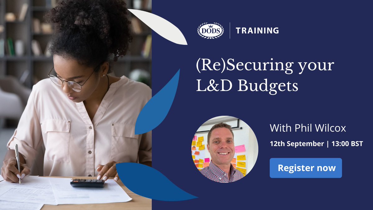 In our latest HR webinar series, Phil Wilcox explores how to (re)secure your L&amp;D budget and deliver a mix of measures to demonstrate value. Register your place here: events.hubilo.com/resecuring-you…