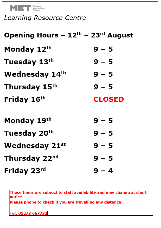 @BrightonMETLibrary tweet media