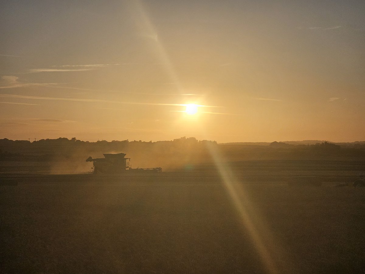 🤩 We've had some sensational harvest sunset photos sent into us this week!