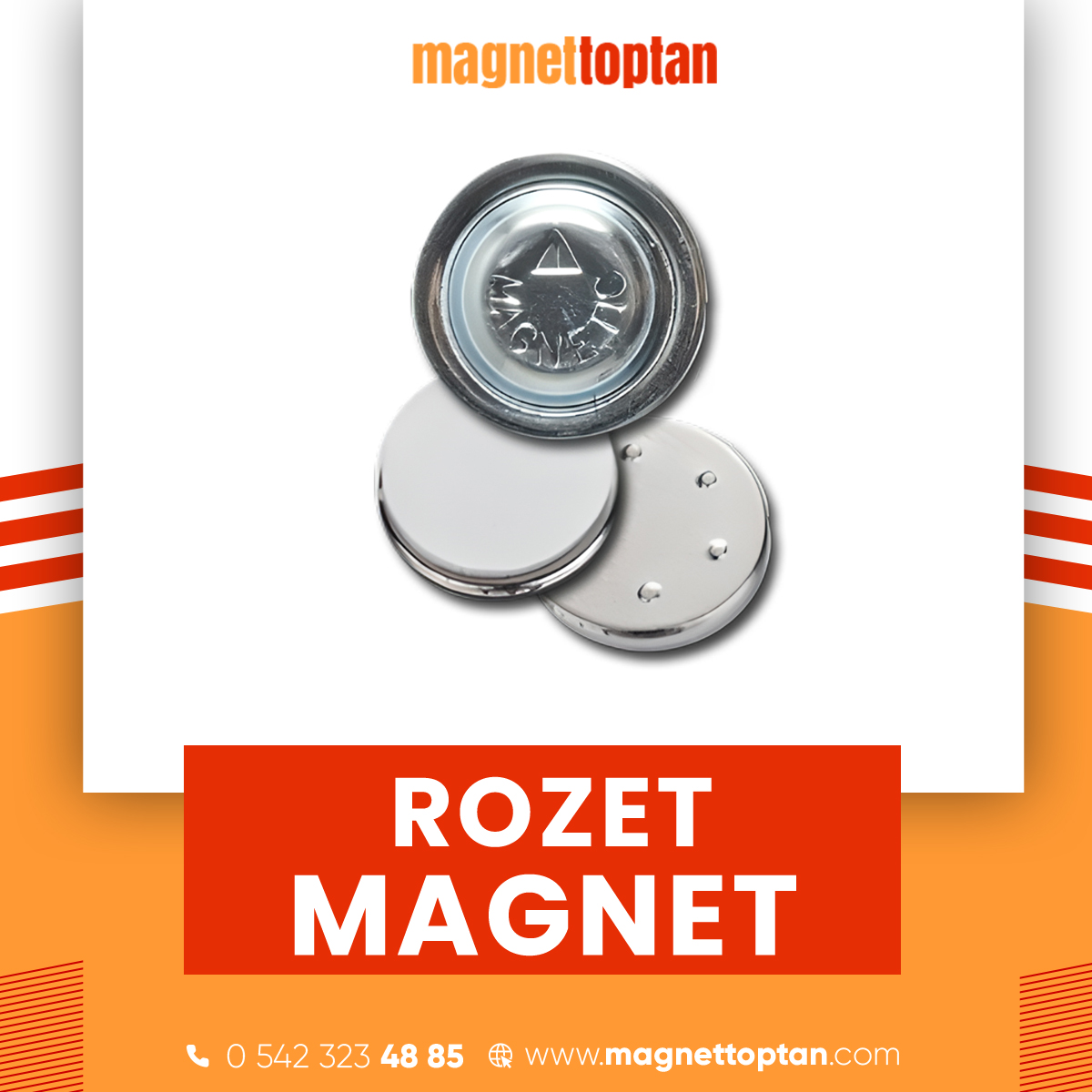 MagnetToptan's tweet photo. Rozet mıknatısı sayesinde buton rozet ve giysileri iğne deliğiyle harap etmeden keyifle üstünüzde taşıyabileceksiniz. Detaylı bilgiler için sitemizi ziyaret edebilirsiniz! 

📞 0542 323 48 85   🌐 https://t.co/SoYqoBpeuj 

#rozetmıknatısı #magnettoptan #magnetçeşitleri https://t.co/NBWDhlbknO