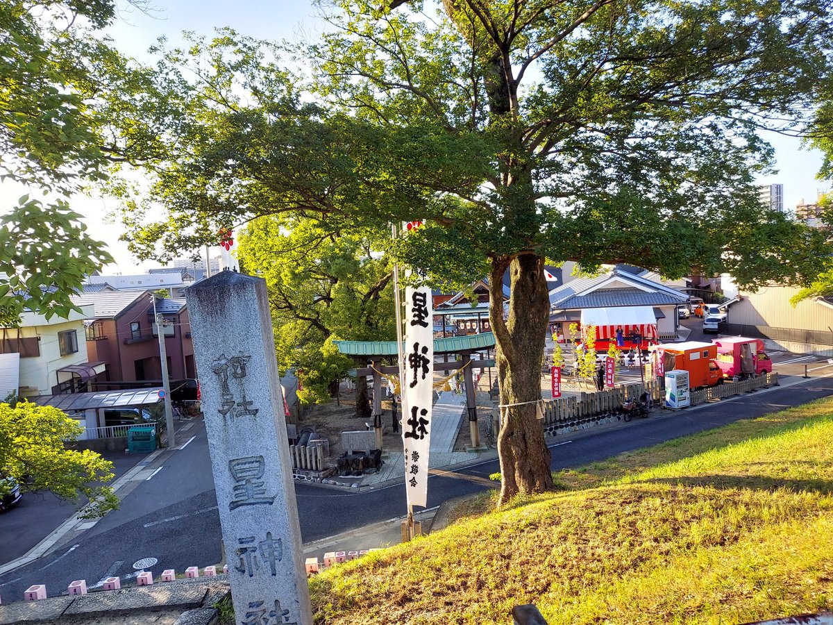 MidoriD's tweet photo. 今夜は、星神社の七夕祭り https://t.co/fSCfbIoHuN