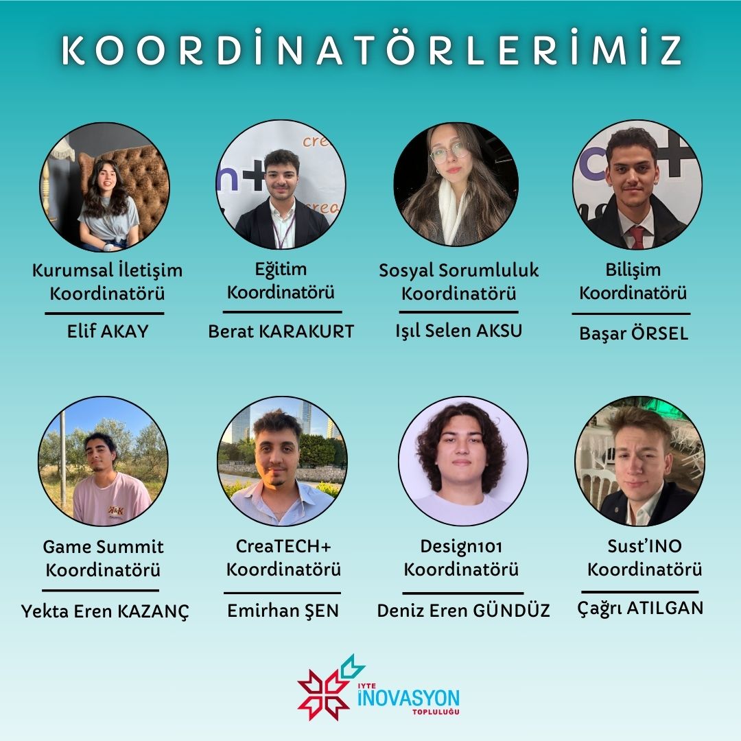 iyte_inovasyon's tweet photo. İnovasyon Topluluğu olarak 2023-2024 dönemini gururla geride bıraktık. Mevcut Danışma Kurulu öncülüğünde yapılan seçimler ve mülakatlar ile, yeni Danışma Kurulu, Yönetim Kurulu ve Koordinatörlerimiz belirlendi. Yeni ekip arkadaşlarımızı tebrik ediyoruz. https://t.co/d0hRTuL9aG