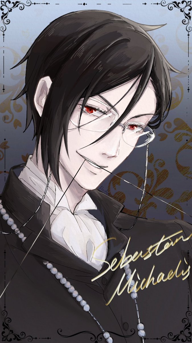 Hoshiru__'s tweet photo. 仿照官方柄图重画了。

#黑执事
#kuroshitsuji
#blackbutler
#sebastianmichaelis https://t.co/k8YL6dLIhy