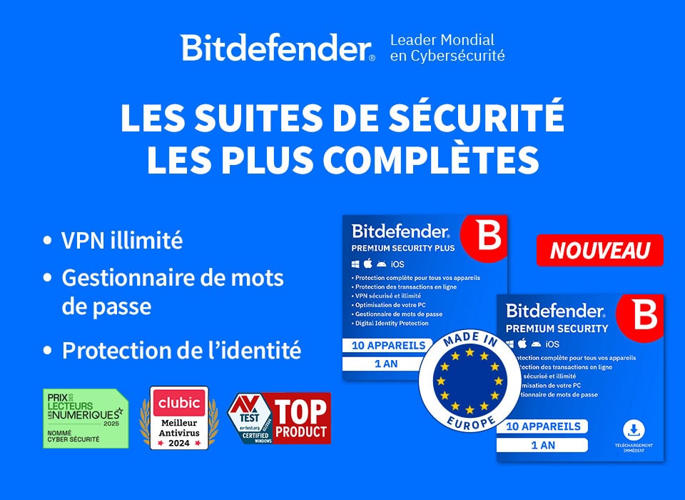 eptimum_com's tweet image. Bitdefender Premium Security offre une protection complète contre les menaces en ligne et garantit la sécurité de tous vos appareils.

🔗 Découvrez-en plus et obtenez votre licence ici : eptimum.com/editeurs/bitde…

#logiciel #Bitdefender #CyberSecurity