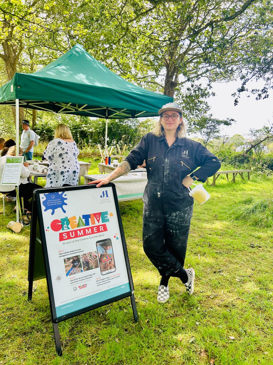 JerseyHeritage's tweet image. We’re on Week 3 of our #CreativeSummer programme, and under ceramicist Lindsay Rutter's expert guidance, families are having #Fun exploring the art of #Pottery at #Hamptonne. Join us this week, 11am-3pm - last day on Friday.

#KidsInMuseums @OgierGroup @VisitJerseyCI @GovJersey