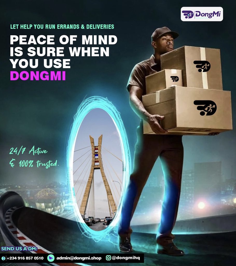 dongmihq's tweet photo. Peace of mind is sure when you use us @dongmihq 

.
#Dongmi
#lagos 
#lagosnigeria https://t.co/GE8ohrUUs6