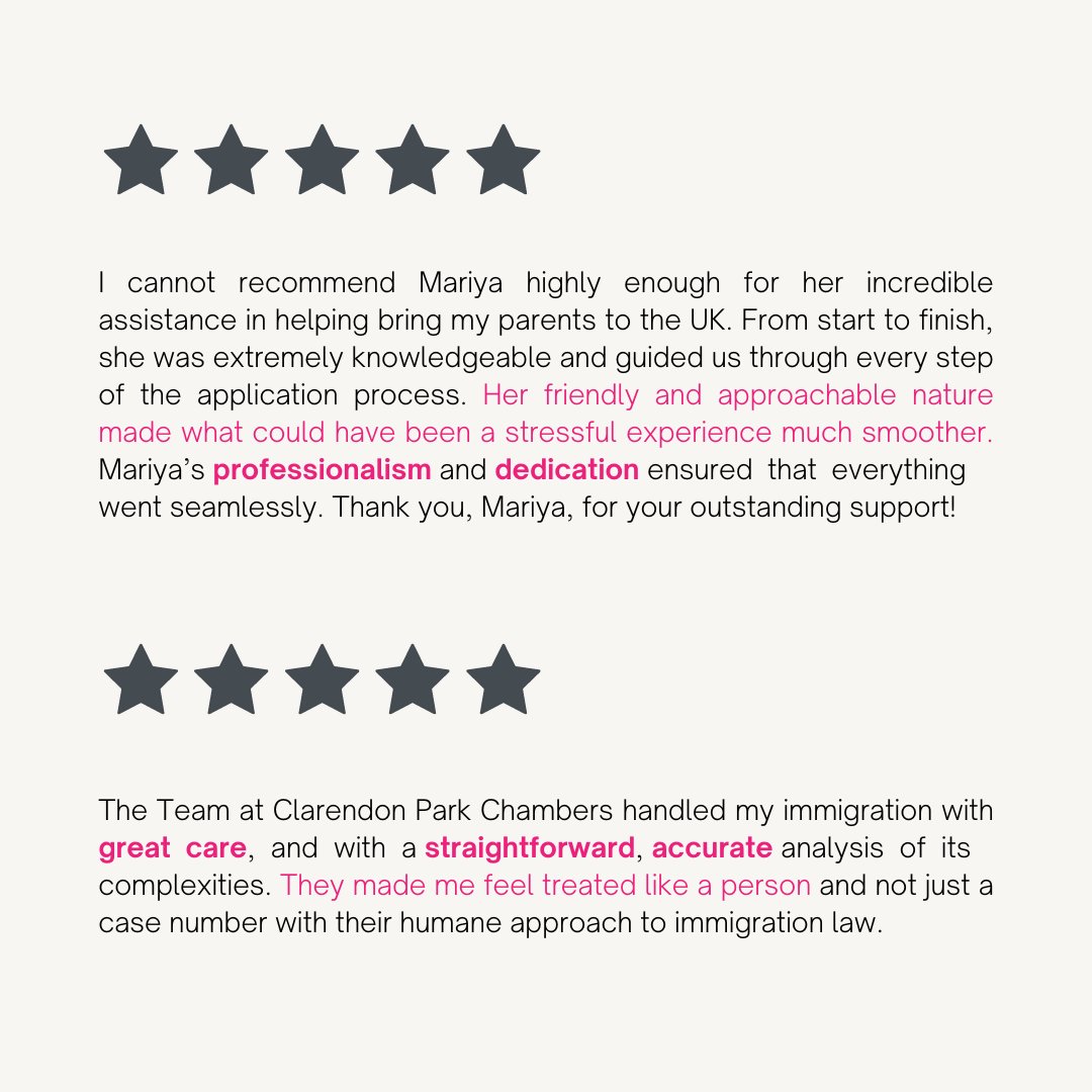 At Clarendon Park Chambers, we pride ourselves on providing outstanding support and expertise to our clients.