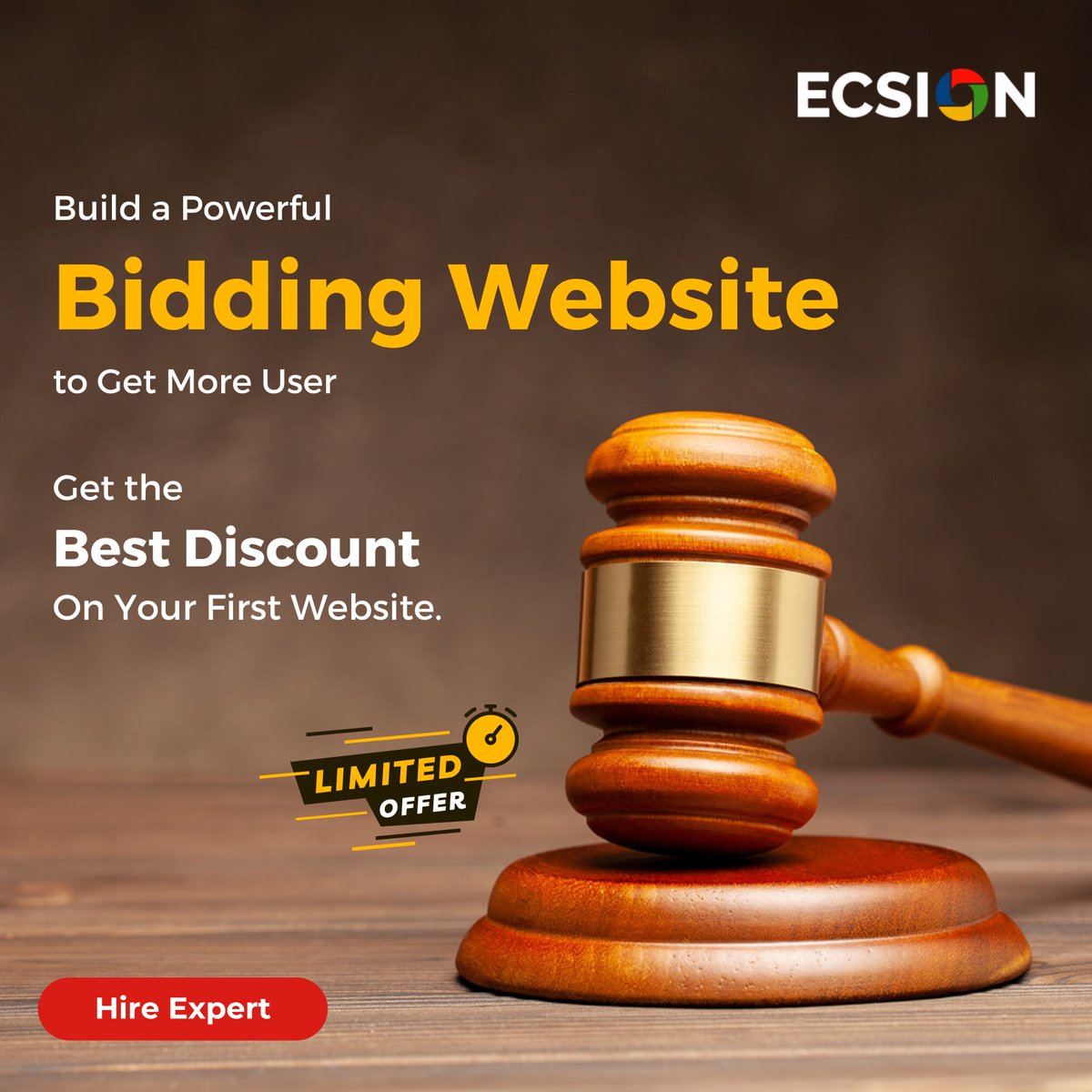 Boost your auction audience with a custom bidding website. Elevate your sales, attract more bidders, and maximize your profits. Start today and watch your business grow!
Launch your best website today with us!
bit.ly/3SFJmHj

#Website #webdeveloper #websiteoptimization