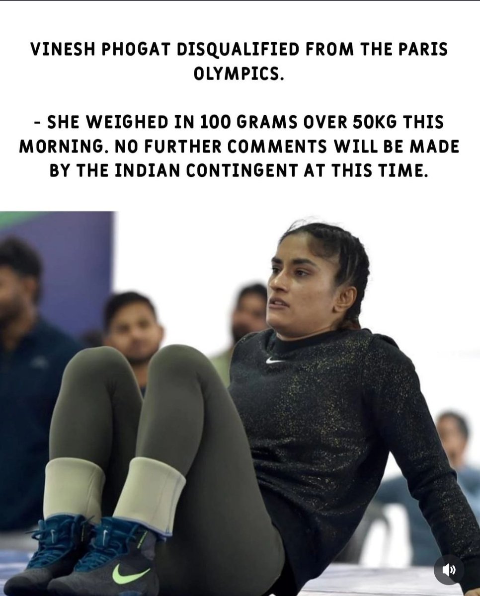 SalimMalik08's tweet photo. Stay strong queen @Phogat_Vinesh 👑 https://t.co/mvEN7hw13q