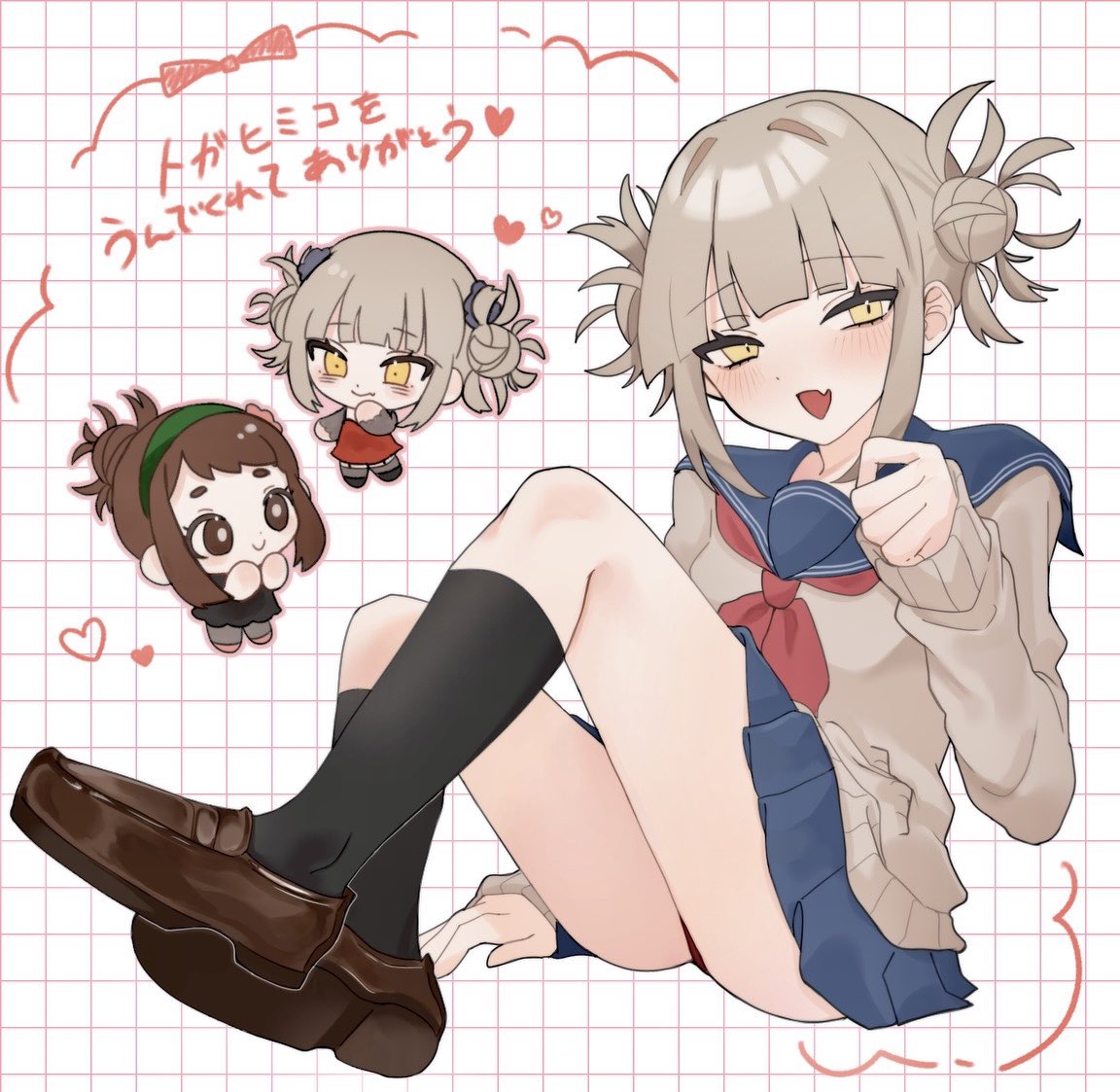 ヒロアカ完結のお祝いとトガちゃんお誕生日おめでとう🎂🎉 連載