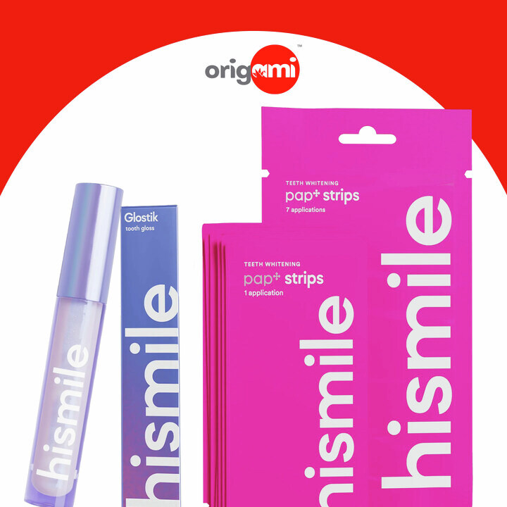 OrigAMIph's tweet photo. Brighten your smile with HiSmile Glostik and PAP+ Whitening Strips! 😁✨ Achieve a dazzling smile effortlessly. 

#OrigamiPH #HiSmile https://t.co/pEBdNH12MU