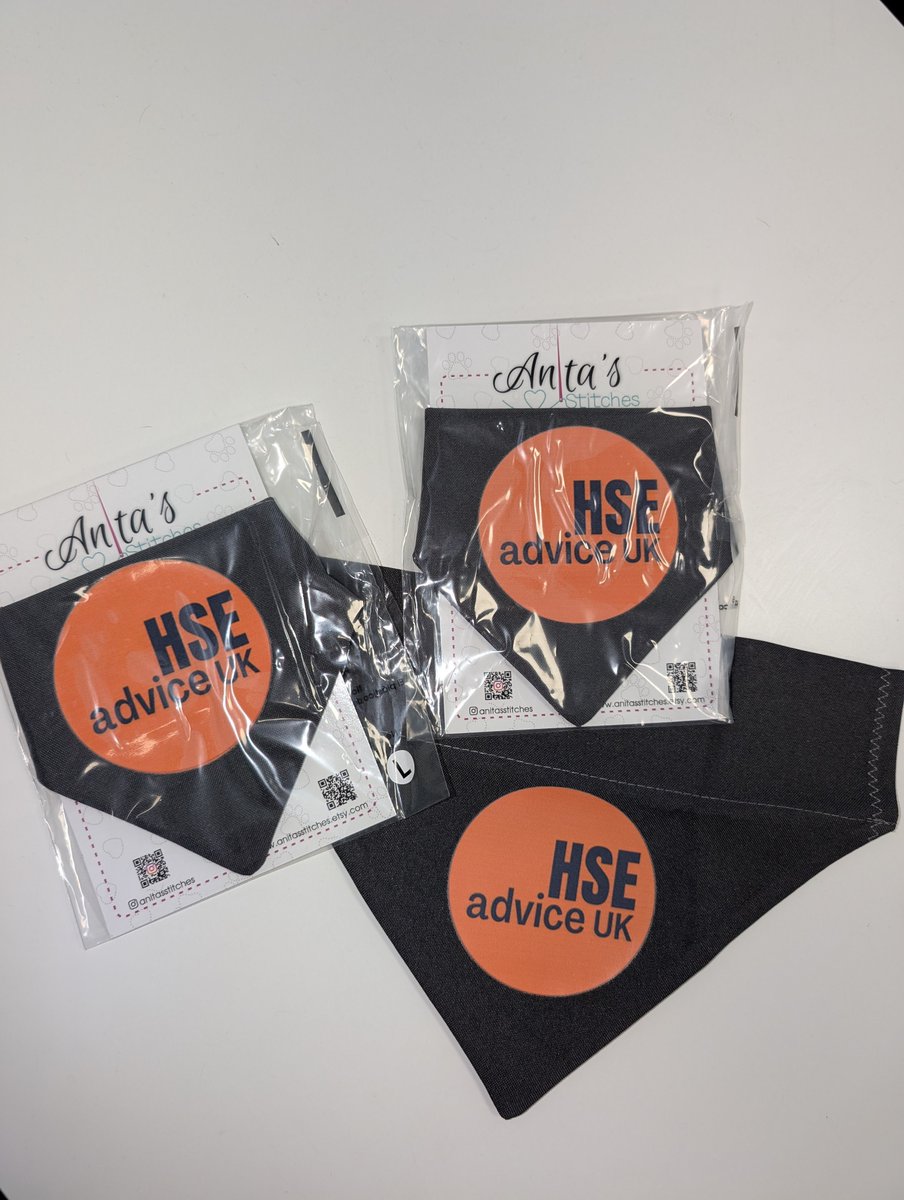 It's marketing Gone MAD!! 🤯 

Doggie bandanas have arrived. Even the office dogs get a uniform 😅 

We are just waiting on our 3 four legged models to schedule a play date. 🐕‍🦺 🐕‍🦺🐕‍🦺

Watch this space 👀  

#Dogs #doggo #hse #bubblewrap #healthandsafety #officedog