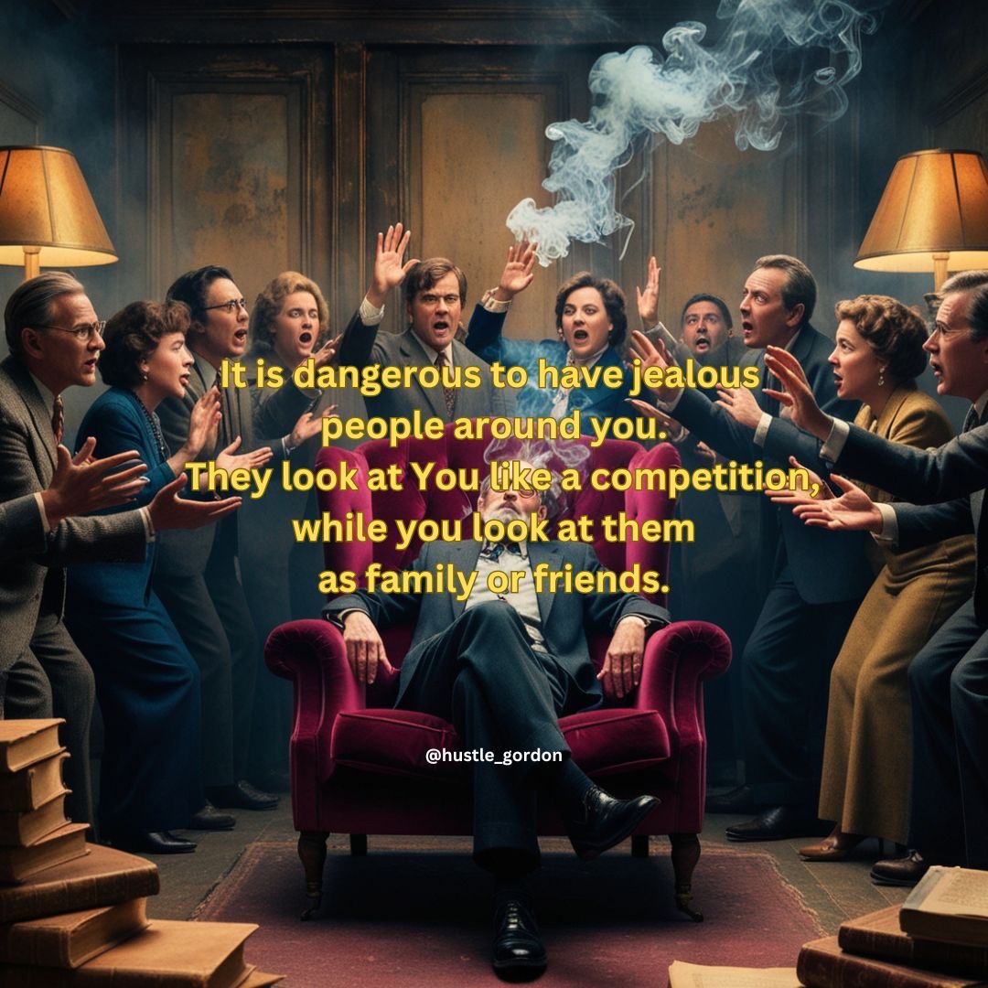 GoRem2411's tweet photo. Jealousy is a dangerous emotion that can poison even the closest of relationships. It's crucial to surround yourself with positive and supportive individuals who see you as family and friends, not as competition. Don't let the green-eyed monster ruin your bonds and aspirations. https://t.co/Qjs70kfN1H