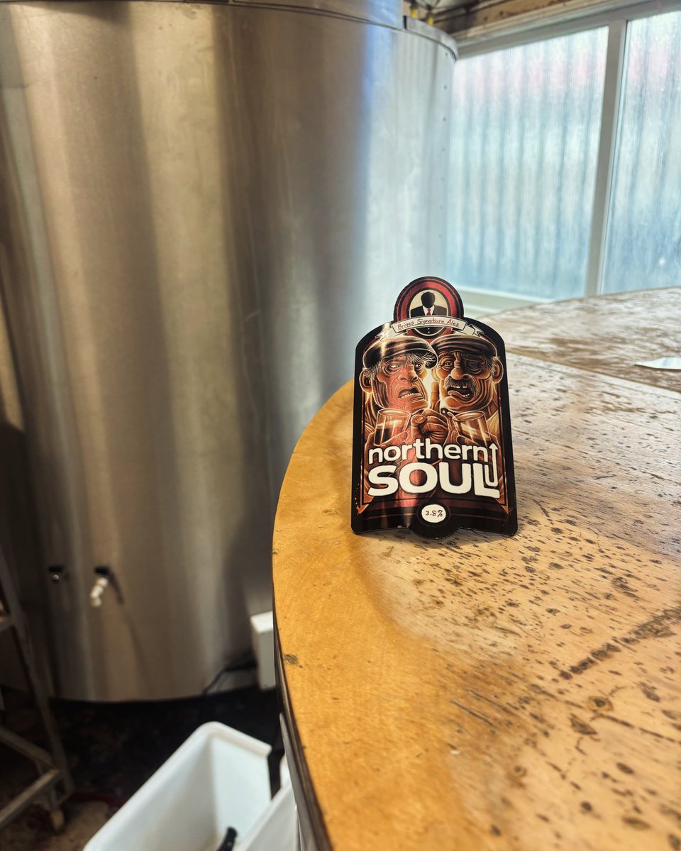 It’s a Wednesday brew day and a BSA brew day! Back by popular demand BSA’s original pale ale Northern Soul will be available is cask in a couple of weeks, Champion!