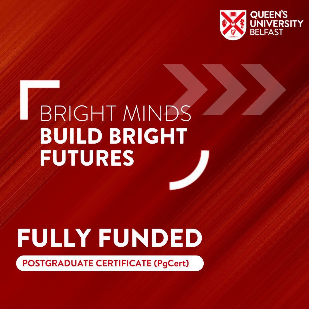 Unlock Your Future with Fully Funded PgCerts in Climate Change &amp; Cinematic Architecture! 🌟

🔗 Eligibility Criteria:

- Must be a resident and settled in Northern Ireland.
- Courses start in September 2024.

👉 Apply now: qub.ac.uk/courses