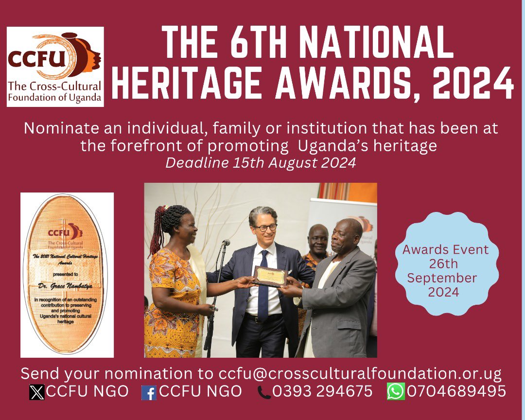Cross Cultural Foundation of Uganda tweet media
