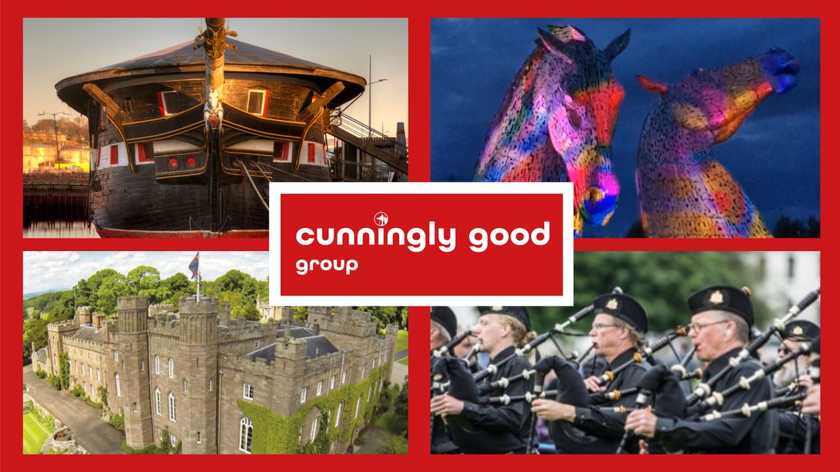 Cunningly Good Group is excited to support Scottish events and tourism.

From <a href="/HelixFalkirk/">The Helix</a> to <a href="/HMSUnicornship/">HMS Unicorn</a> and Scone Palace we’re all about making Scottish events shine 
We're delighted excited to sponsor the Perth Highland Games this year!

#PerthHighlandGames #CunninglyGood